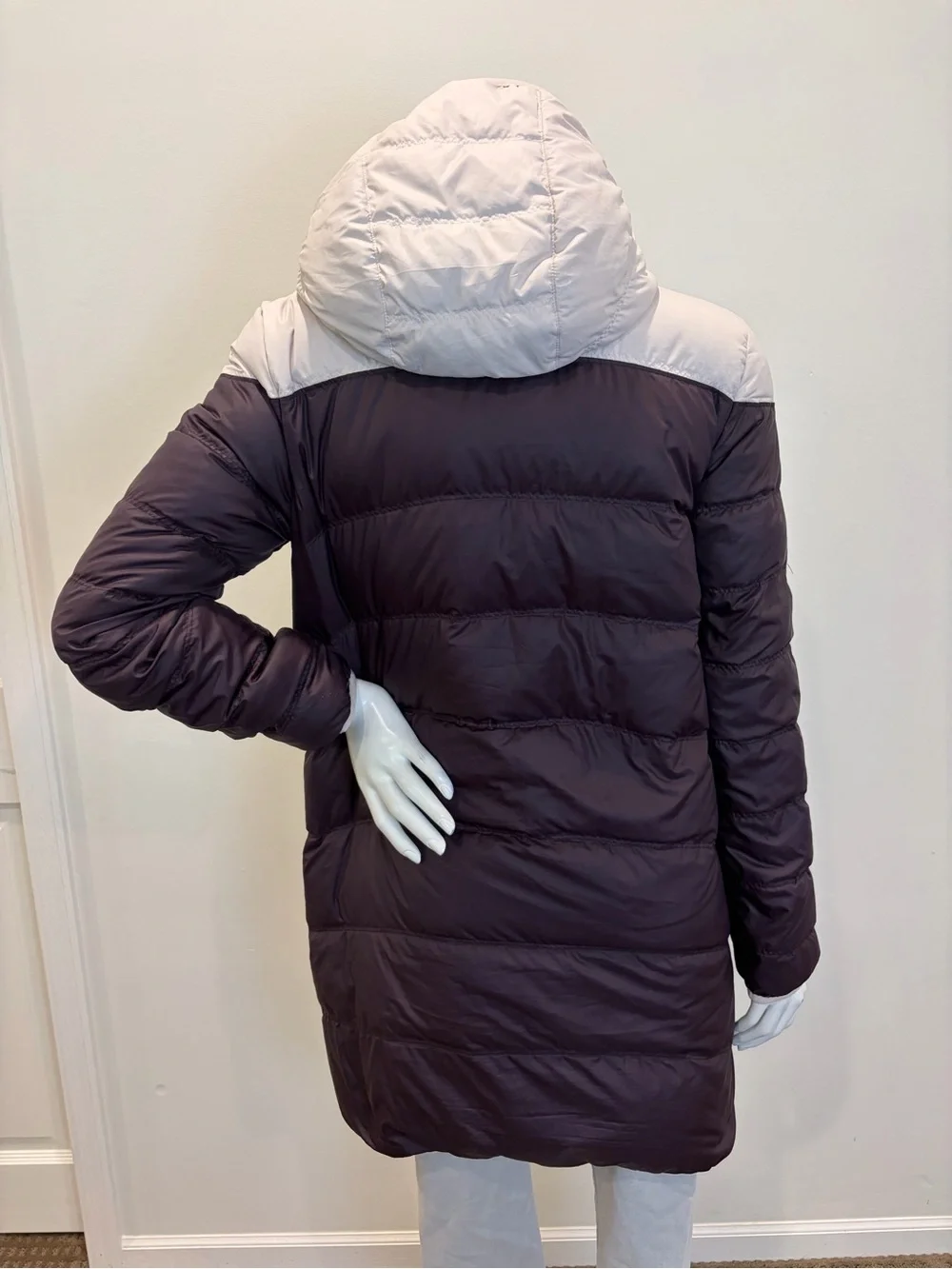 NIKE Sportswear Windrunner Reversible Down Fill Long Puffer Coat Jacket